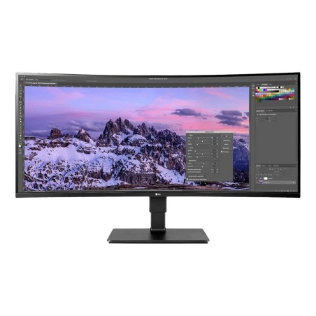 LG UltraWide 35BN77CP-B 35" 3440 x 1440 HDMI DisplayPort USB-C 100Hz Docking Monitor - Enhance Your Productivity and Visual Expe